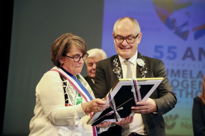 Geschenk an die Bürgermeister